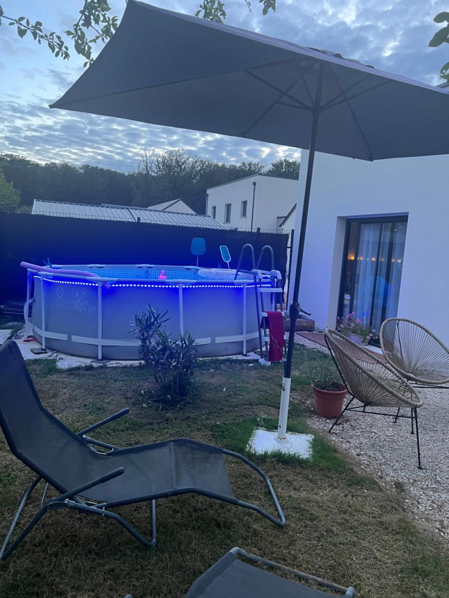 Quiniere - Entre Lac Et Foret - Hebergement Independant Avec Espace Kitchenette Blois Eksteriør bilde